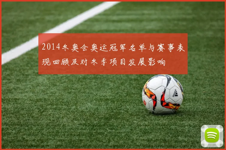 2014冬奥会奥运冠军名单与赛事表现回顾及对冬季项目发展影响